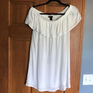 Off-the-shoulder dress